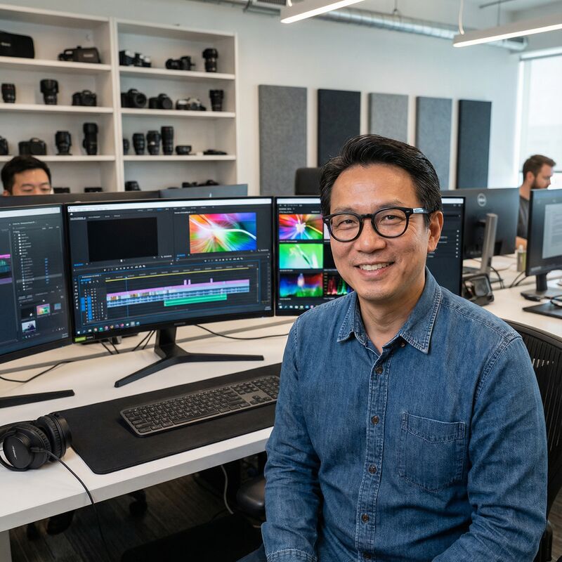 磨菇视频剪辑师陈浩然